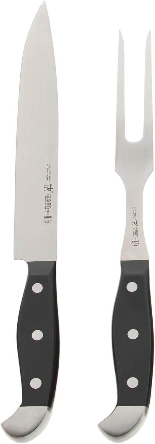 Cutluxe Carving Knife and Fork Set