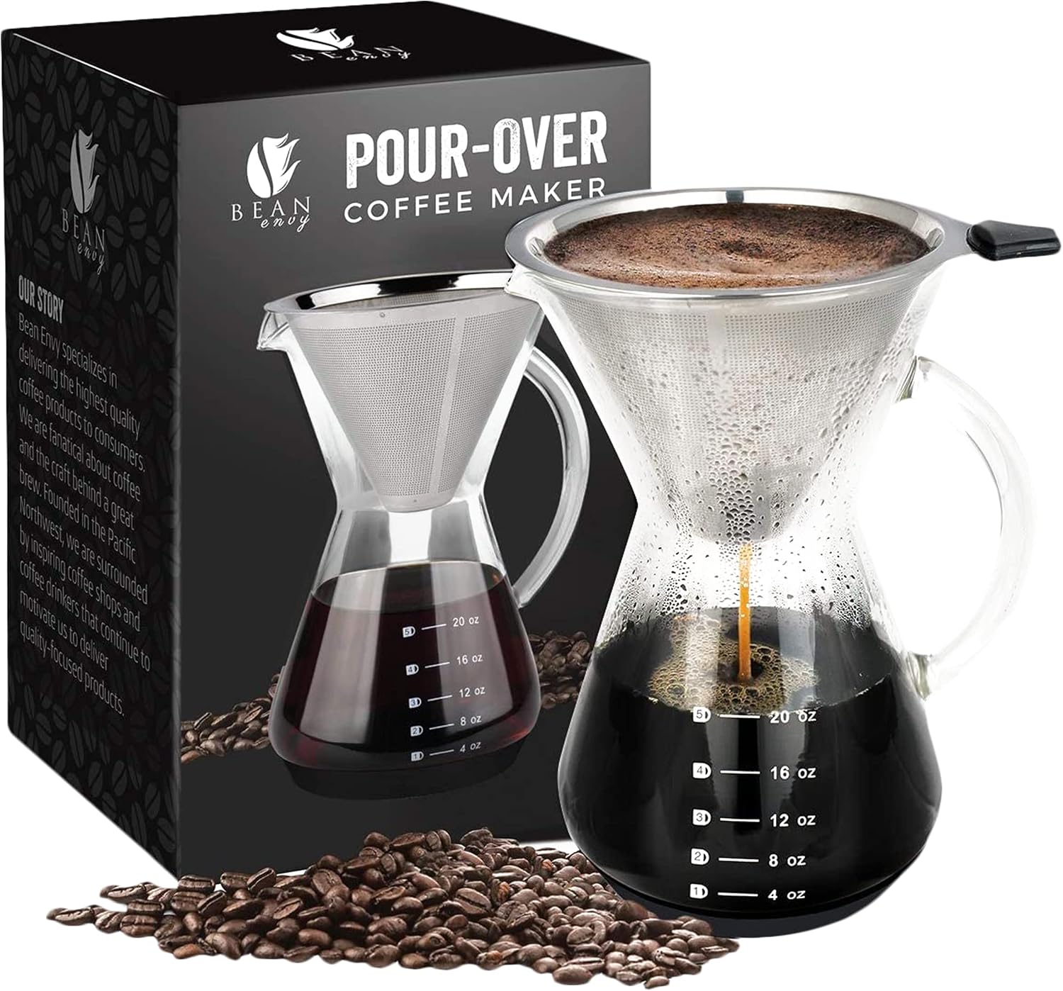 Bean Envy Pour-Over Coffee Maker